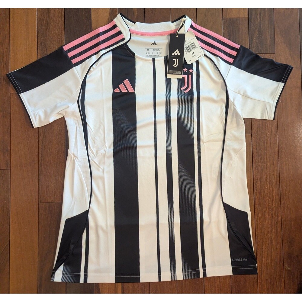 Adidas Juventus Women's Soccer Jersey Home 2025-2026 NWT JN5224